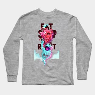 Eat Sleep Rave Repeat Long Sleeve T-Shirt